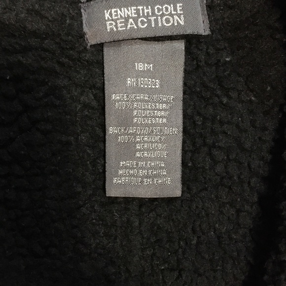 Kenneth Cole Black suede Jacket 18M - Picture 3 of 6